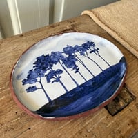 Image 3 of Small Oval Scots Pine Plate 