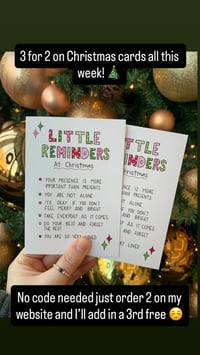 Image 1 of Little reminders at Christmas cards