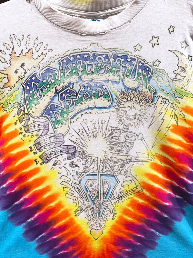 Grateful Dead 1992 Summer Tour T-Shirt - Size L (read)