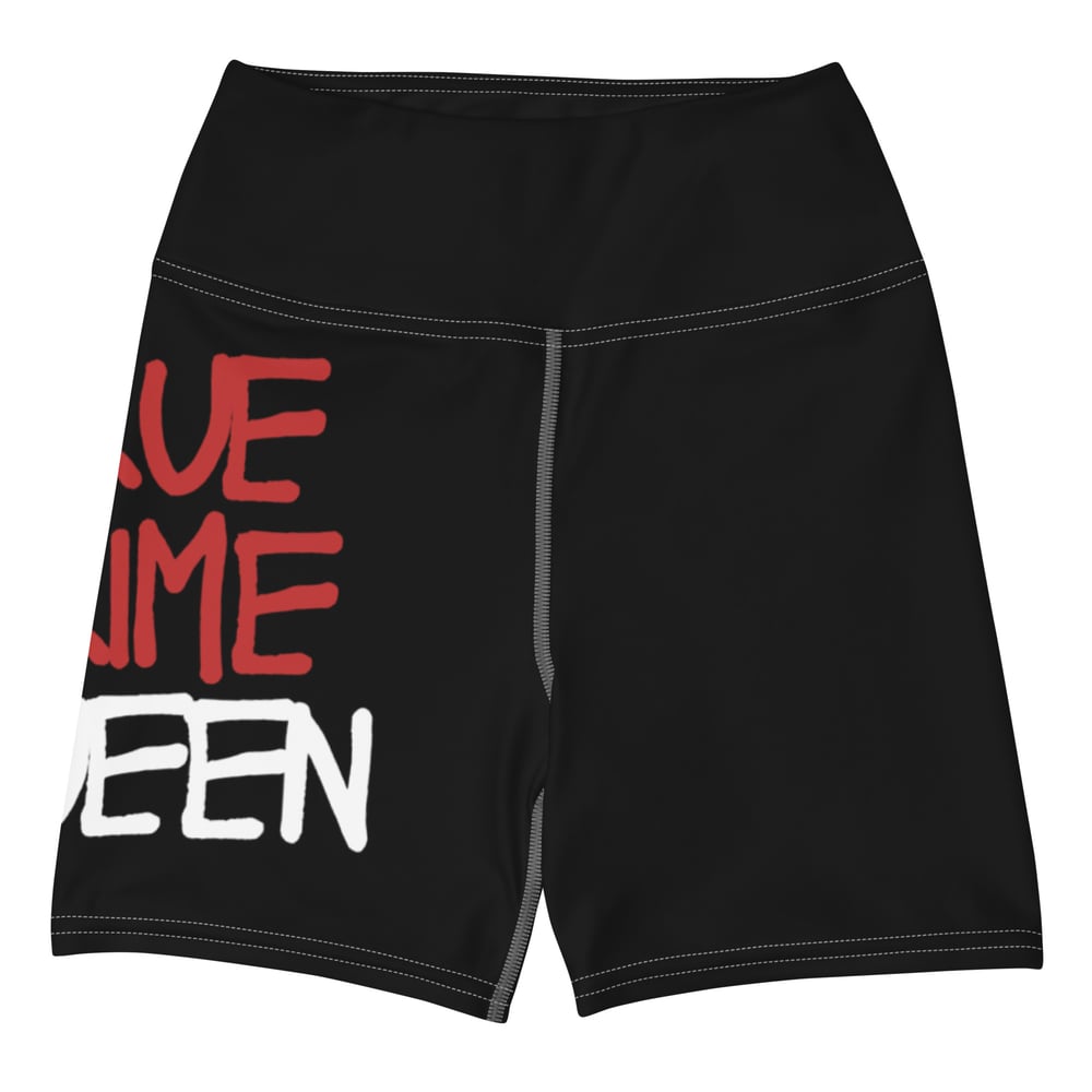 ZEN EXP - Spooky Season: True Crime Queen Yoga Shorts