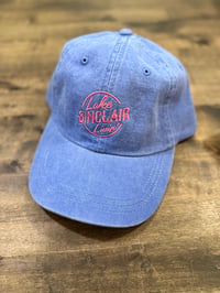 Baseball Cap - Blue with Pink Round Lake Livin'