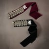 VELVET CRYSTAL LEAF CHOKER (HOLIDAY) 