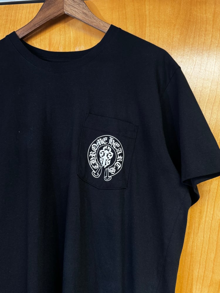 Image of Chrome Hearts American Flag Dagger Tee