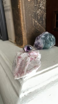 Image 3 of Atomic amethyst star ring 