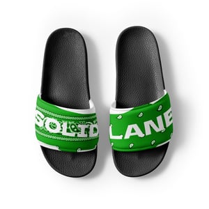 Image of Green Paisley Slides