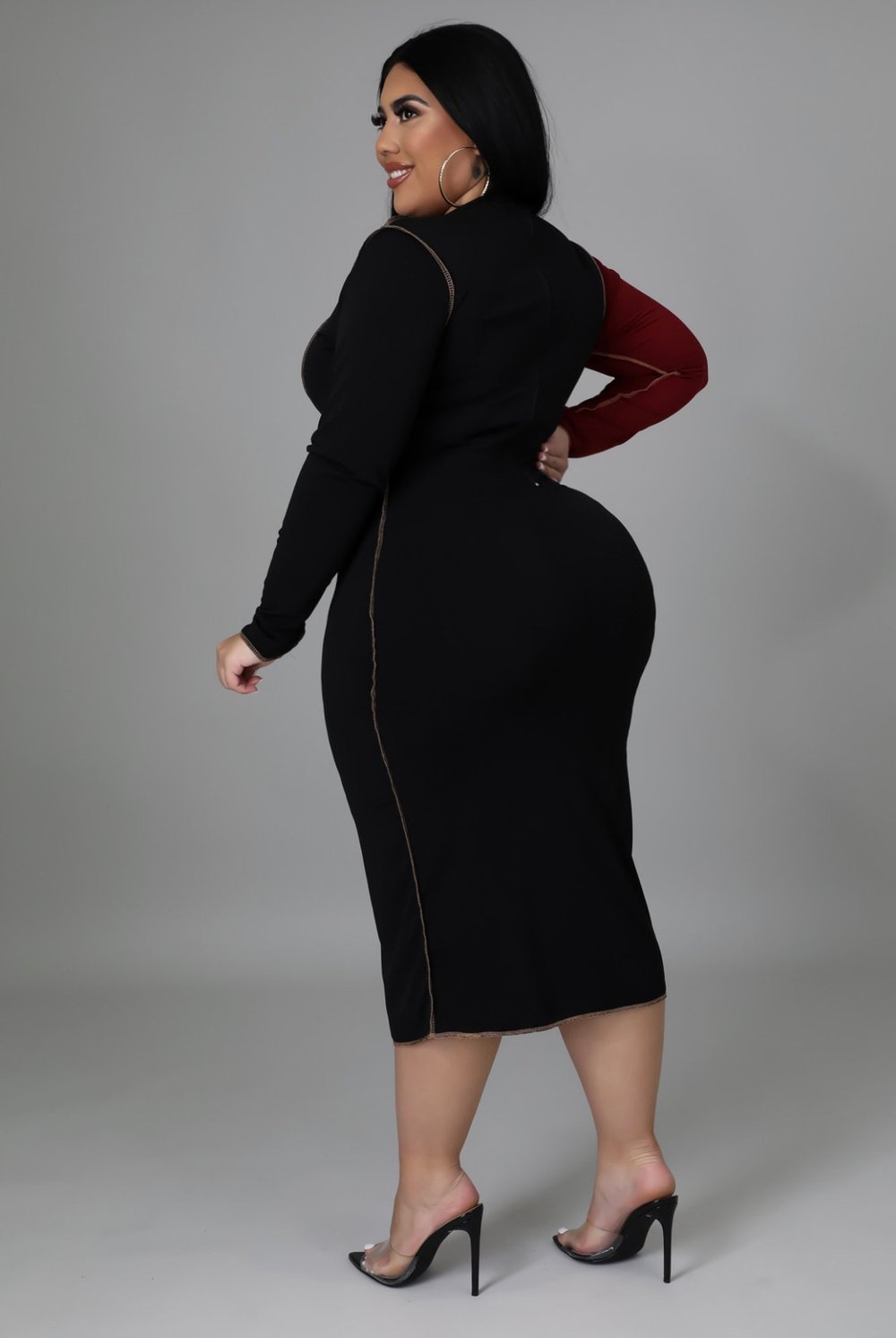Image of Feisty Love MIDI Dress