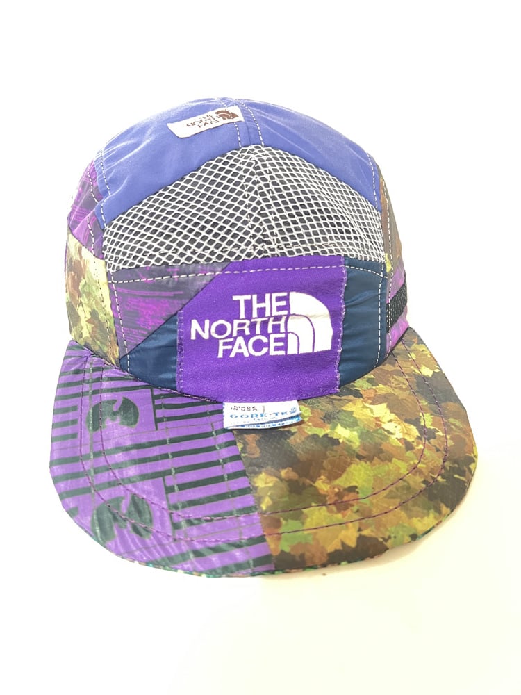 Purple Tape 2 Camo Reflect Glow 5-Panel Upcycle