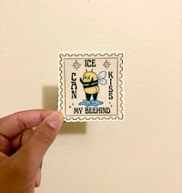 Image 1 of “ICE CAN KISS MY BEHIND” Print & Vinyl Sticker