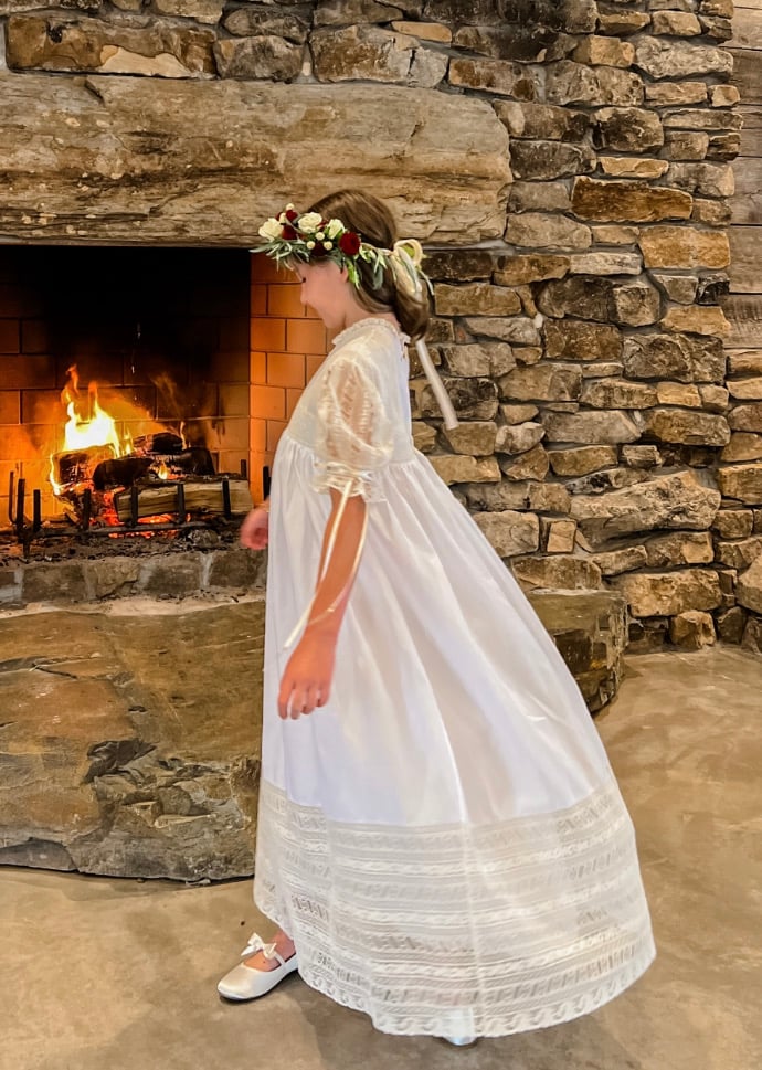 Heirloom Lace Wedding Dress