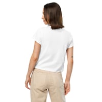 Image 3 of "The White Sox Make Me Drink" - White Women's High-Waisted Tee