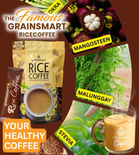 Image 3 of Grainsmart- RICE COFFEE Low Calories & Decaffeinated- 10sachet
