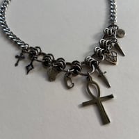 Image 3 of Ankh Charm Necklace