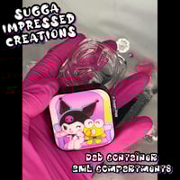 Image 6 of Keroppi & Kuromi Dab Container