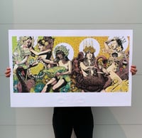 Yellow & Green ARTIST PROOF screen print