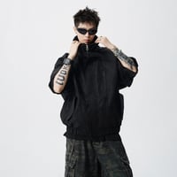 Image 2 of WTHT Fashion Men‘s Plush Spliced Thicken Design Loose Coats Trendy 2025 Autumn Solid Color Laple C