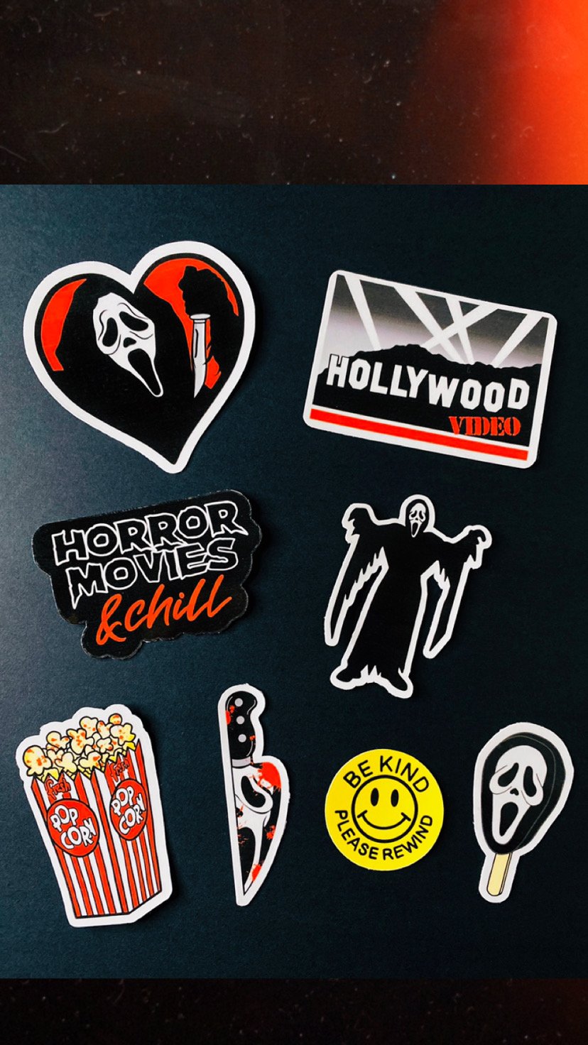 HORROR STICKERS
