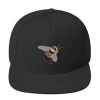 Image 3 of Rusty Patched Bumble Bee Snapback Hat