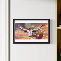 Longhorn- 11x17 Print