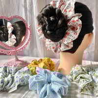 Image 1 of Floral Scrunchies (Medium)