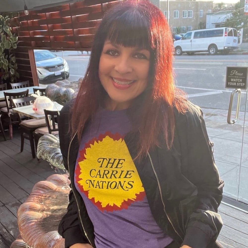 Image of The Carrie Nations t-shirt