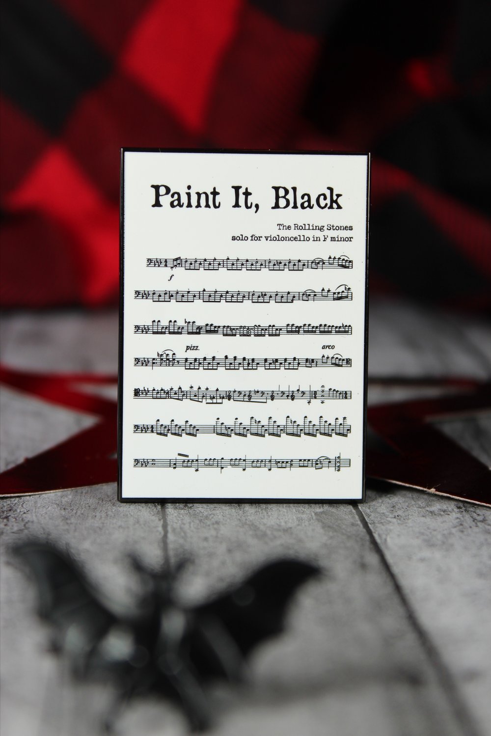 Image of Wednesday's Paint It, Black Sheet Music For Cello