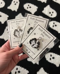 Image 3 of Ghost Girl Enamel Pin