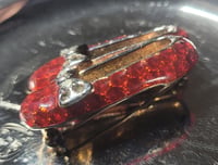 Image 3 of Dorthy's Ruby Red Slippers Pin