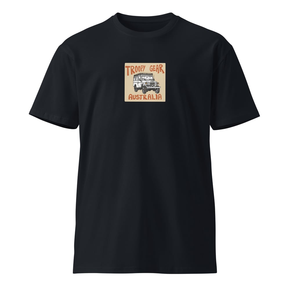 Image of Troopy Gear Australia 40 Series Troopy Unisex Premium T-shirt