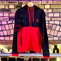 Image 1 of Extreme Culture® - (SMALL) Exclusive Zip Hoodie Classic Red