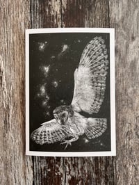 Image 4 of Of Starlight and Feathers ~ Greetings Card