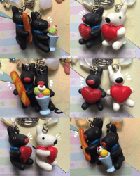 Image 4 of gaspard et lisa keychains🥖˚˖𓍢ִ໋🍨✧.⋆