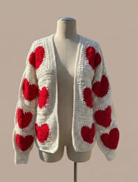 Image 1 of The "Queen of Hearts" Cardigan