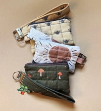 Quilted Coin Purse Keychain