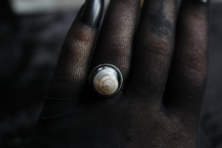 Dead Good snail shell ring Image 7