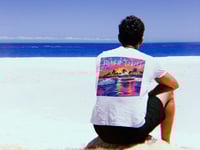 Image 1 of SUNSET DRIVE YACHT CLUB CREST T-SHIRT