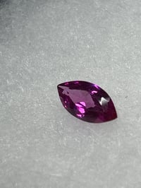 Image 4 of Natural Raspberry Pink Garnet marquis-cut, 2.65ct