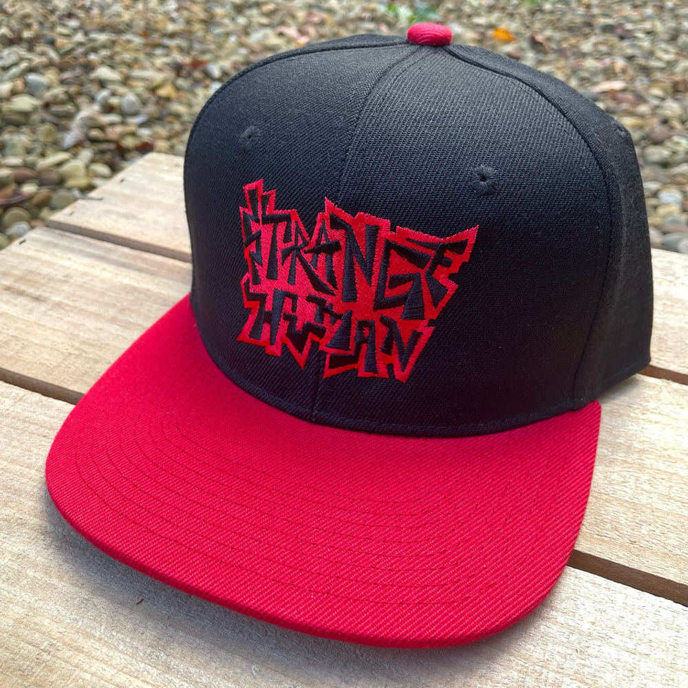 Image of Logo hat. Red 