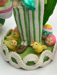 Image 4 of Miniature art doll sculpture, Easter bunny