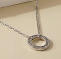 Crave Circle Pendant Necklace 