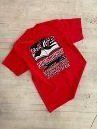 Image 2 of PRINT HOLE STUDIO TEE RED