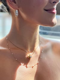 Image 2 of Lilac Dreams Dragonfly Necklace | Waterproof