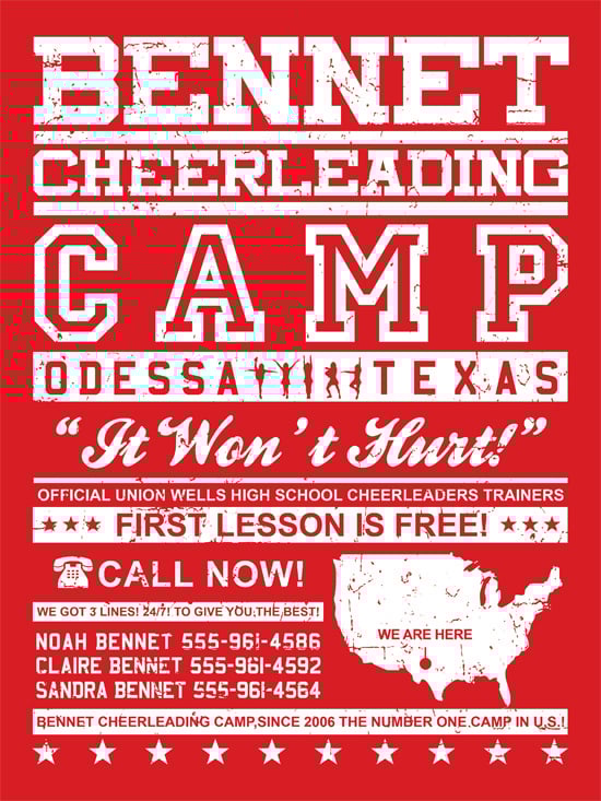 Bennet Cheerleading camp {f}