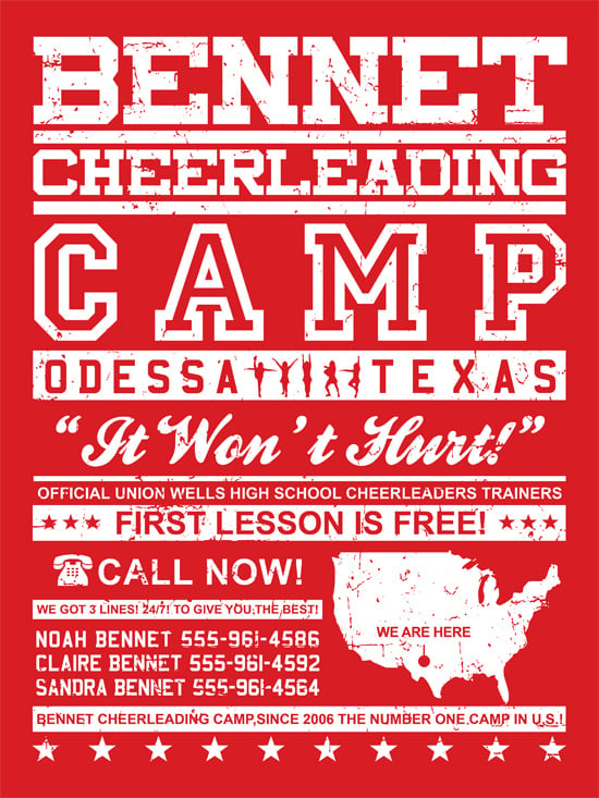 Bennet Cheerleading camp {f}