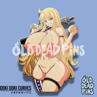 Image 2 of Freedom-Chan OC Enamel Pin 