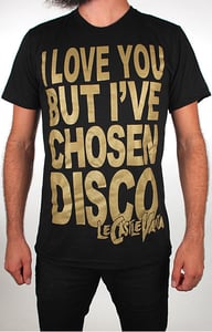 Image of I Love You T-Shirt - Gold