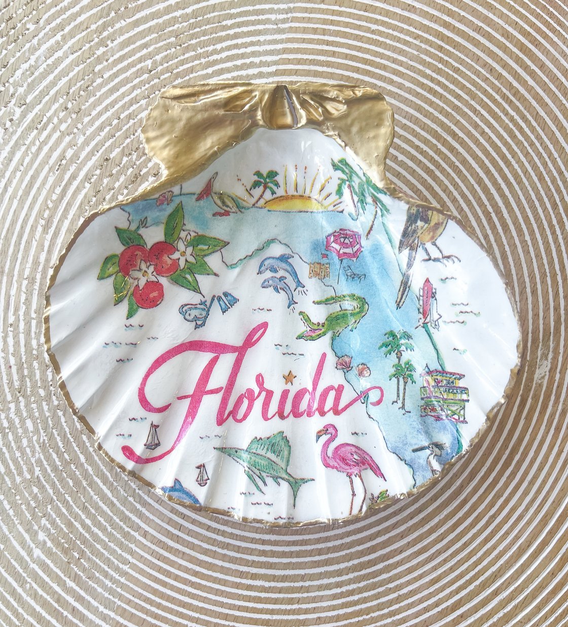 Image of Florida | Large Trinket Shell