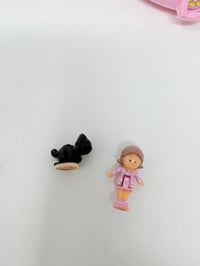 Image 9 of Ensemble bracelet et Polly Pocket petit Coeur rose chat
