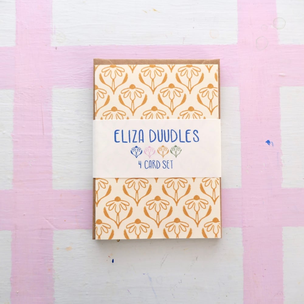Image of Flower Card Set 