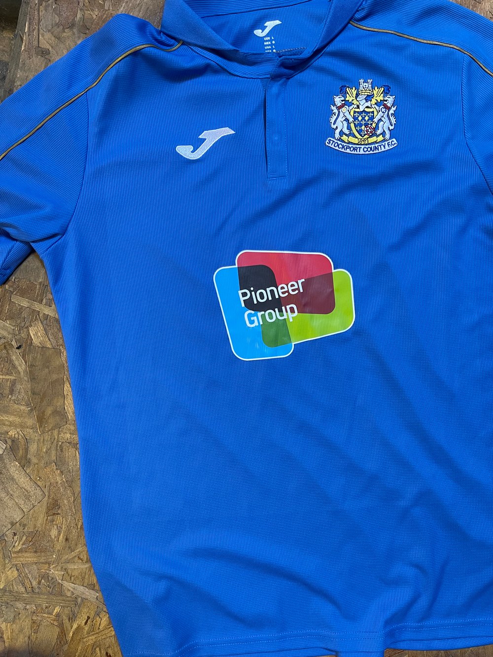 Player Issue 2019/20 Joma Home Shirt | Stockport County Shirts