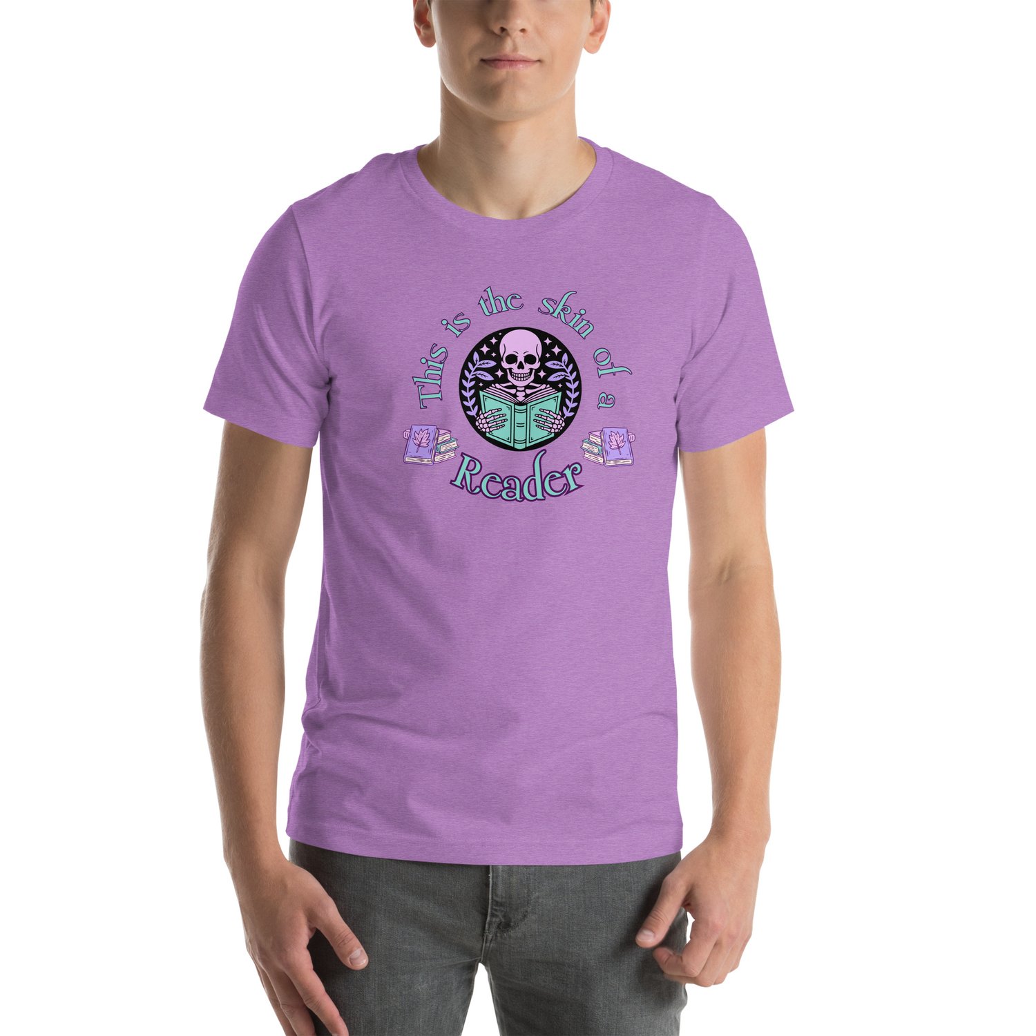 Image of skin of a reader Unisex t-shirt